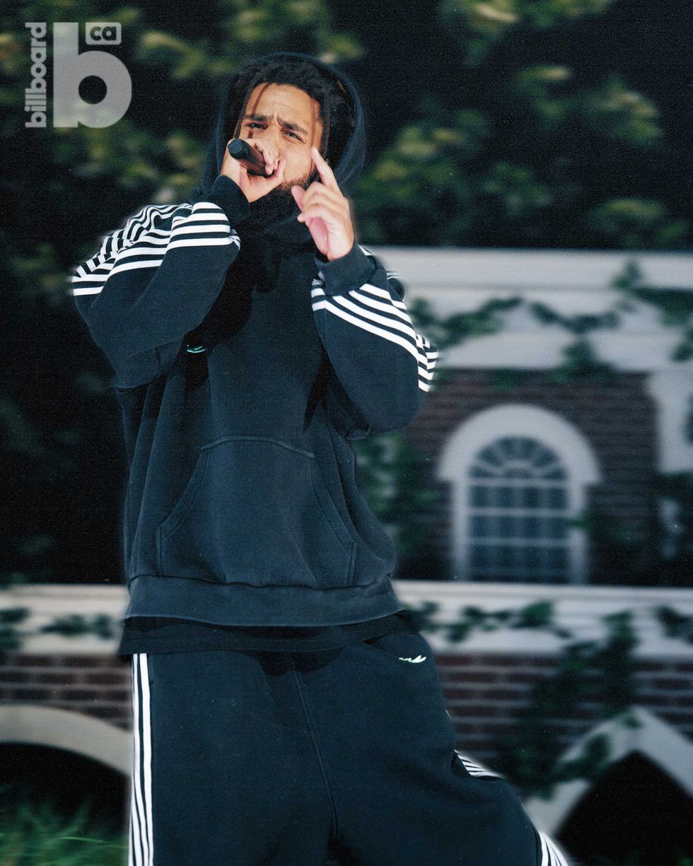 J. Cole at Scotiabank Arena in Toronto on July 27, 2026.