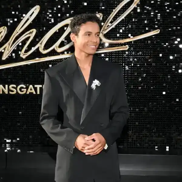 Jaafar Jackson at the "Michael" Los Angeles Premiere held at The Dolby Theatre on April 20, 2026 in Los Angeles, California.