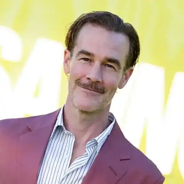 James Van Der Beek at Prime Video's 'Overcompensating' premiere held at the Hollywood Palladium on May 14, 2025, in Los Angeles.