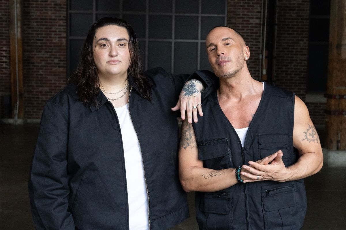 Jamie Fine and Shawn Desman