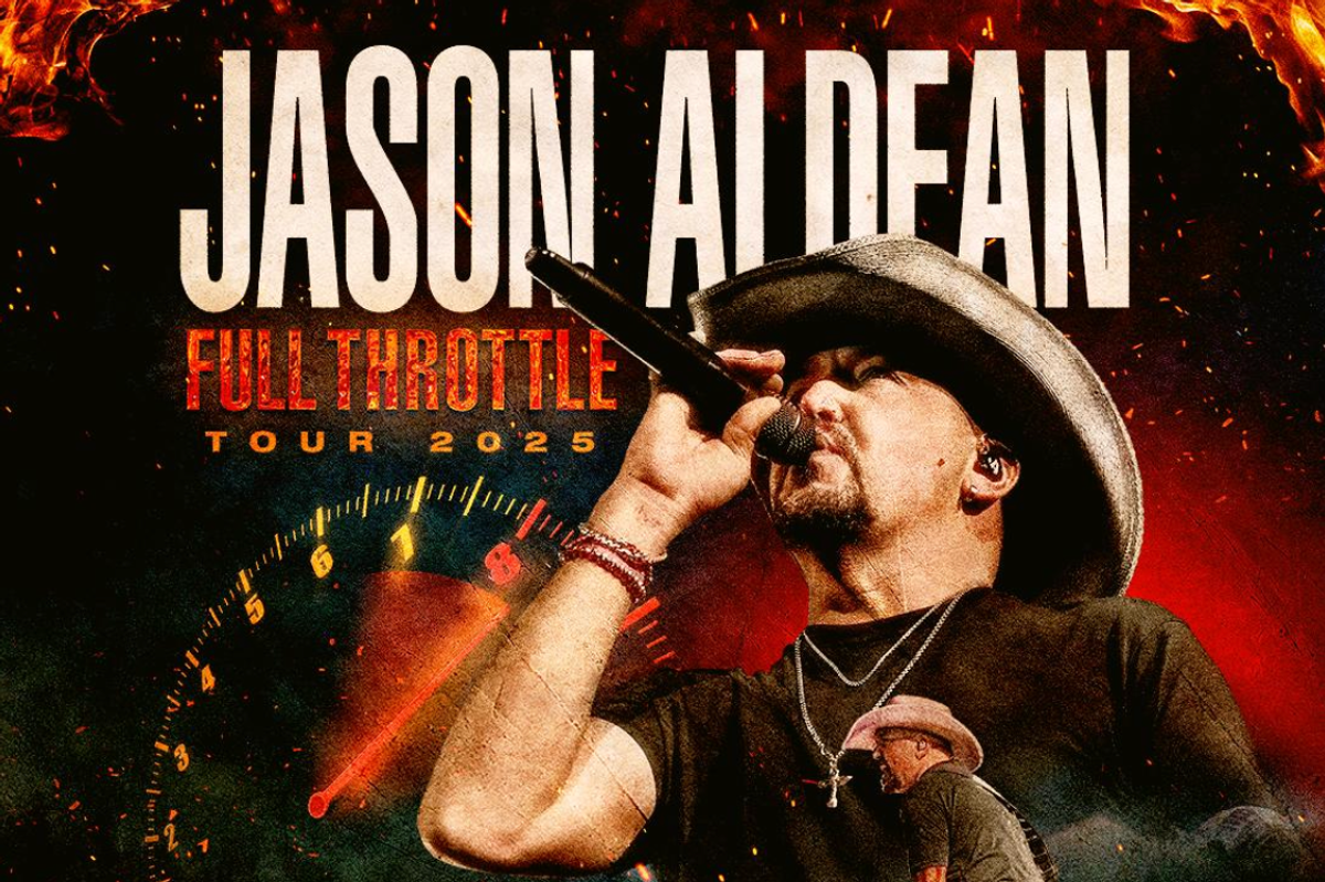 Jason Aldean Full Throttle Tour Poster