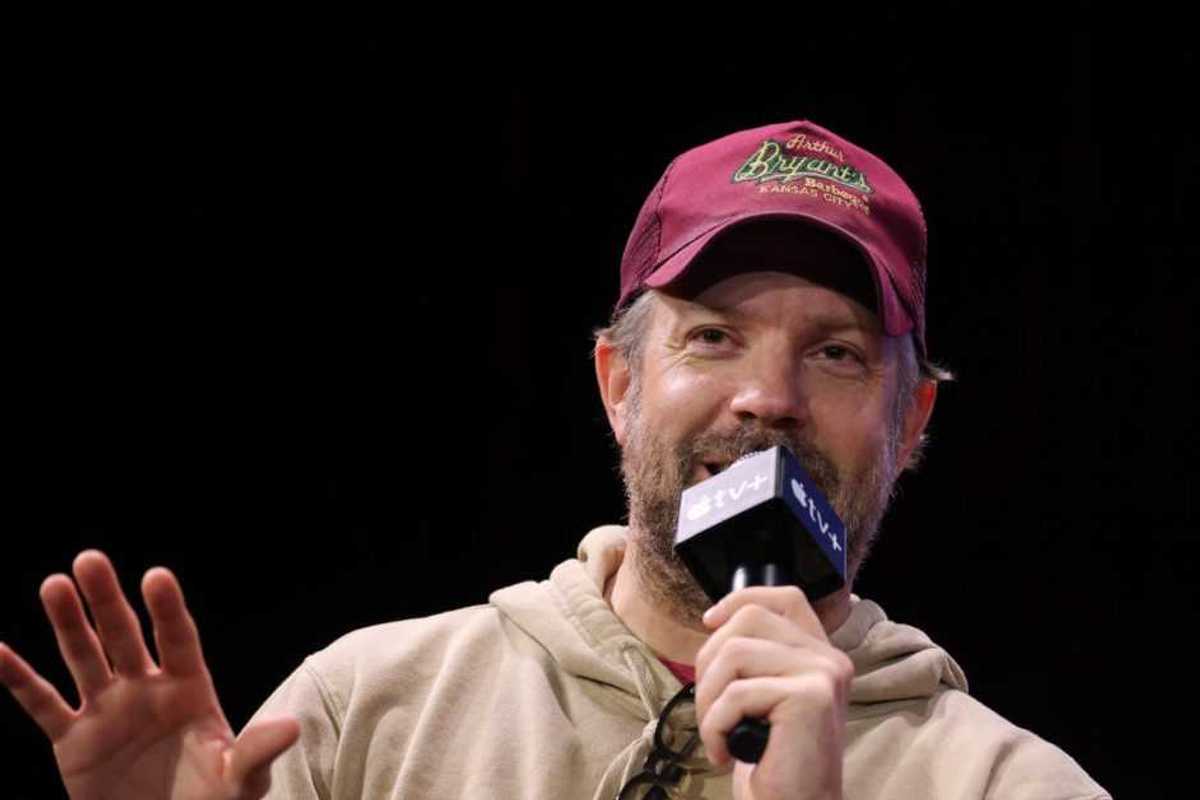 Jason Sudeikis at "Ted Lasso" Day held at Goya Studios on May 1, 2023 in Los Angeles, California.