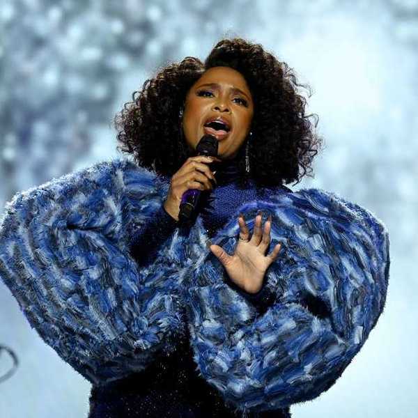 Jennifer Hudson performs during 2026 MusiCares Person of the Year Honoring Mariah Carey on Jan. 30, 2026, in Los Angeles.