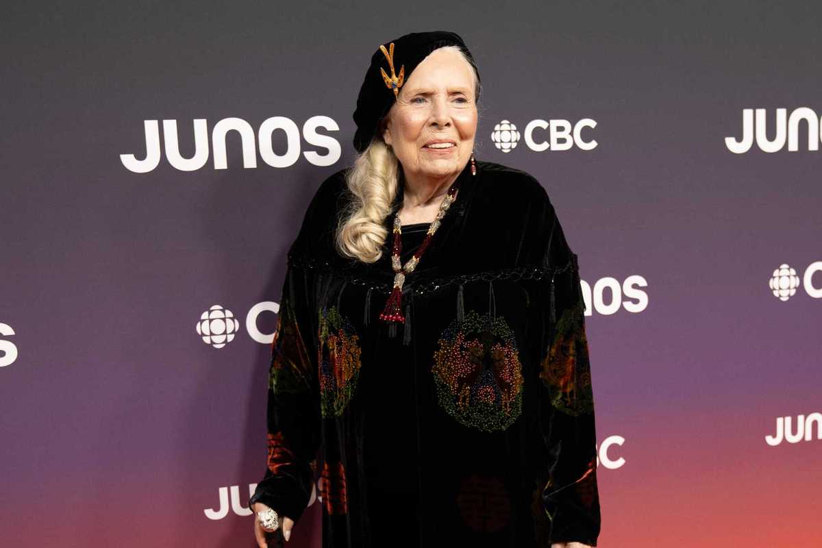 Joni Mitchell at the 2026 Juno Awards.