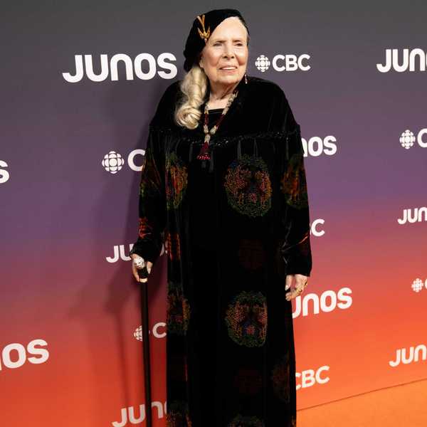Joni Mitchell at the 2026 Juno Awards.