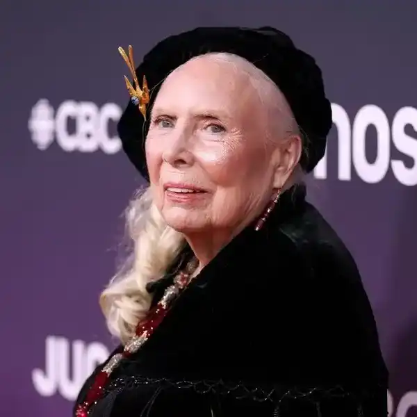 Joni Mitchell attends the 2026 JUNO Awards at TD Coliseum on March 29, 2026 in Hamilton, Ontario.