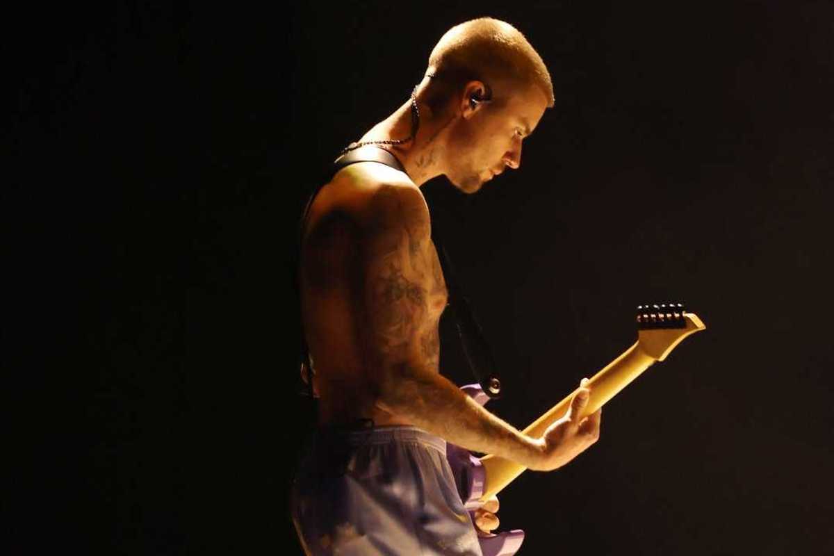 Justin Bieber performs onstage during the 68th GRAMMY Awards at Crypto.com Arena on February 2, 2026 in Los Angeles, California.