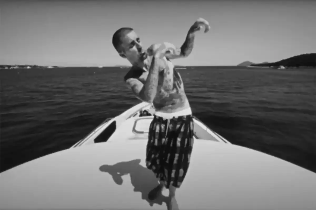 Justin Bieber Vacations With Wife Hailey & 11-Month-Old Son Jack Blues in Black & White ‘Yukon’ Music Video