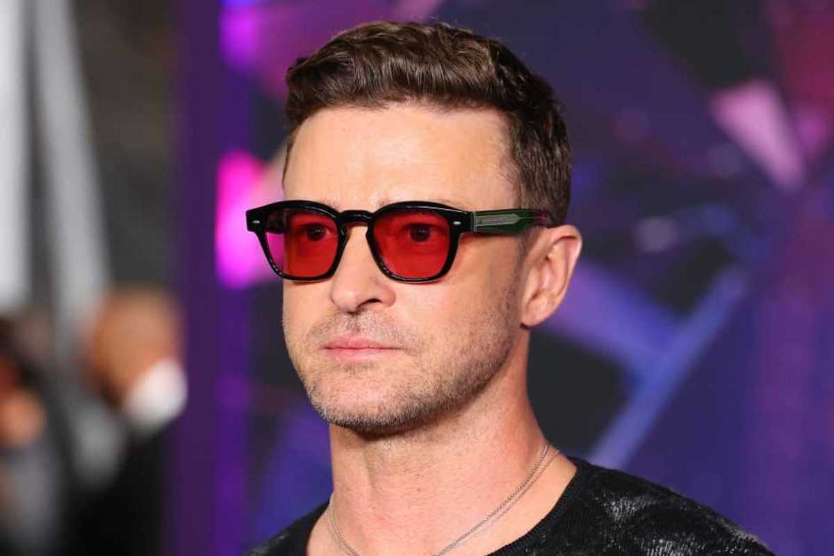 Justin Timberlake attends special screening of Universal Pictures' "Trolls: Band Together" at TCL Chinese Theatre on November 15, 2023 in Hollywood, California.