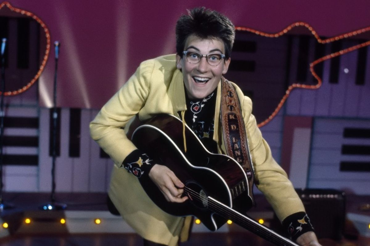 k.d. lang as featured in CBC's 'From The Vaults'