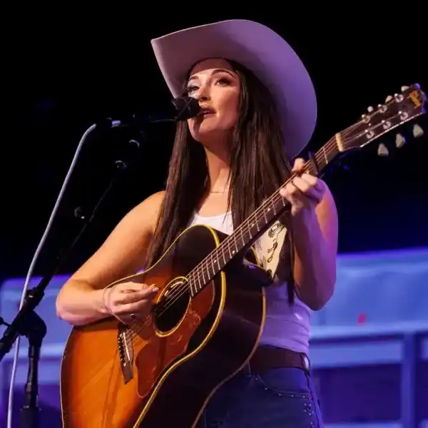 Kacey Musgraves at the 2026 Coachella Valley Music And Arts Festival - Weekend 2 - Day 2 on April 18, 2026 in Indio, California.