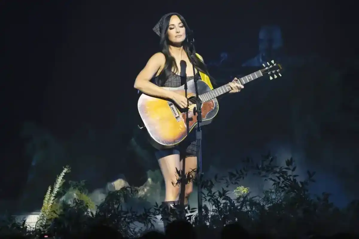 Kacey Musgraves performs at The Pinnacle at Symphony Place on February 27, 2025 in Nashville, Tennessee.