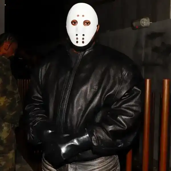 Kanye West at the grand opening of 424's Melrose Place store held at 424 on February 2, 2024 in Los Angeles, California.