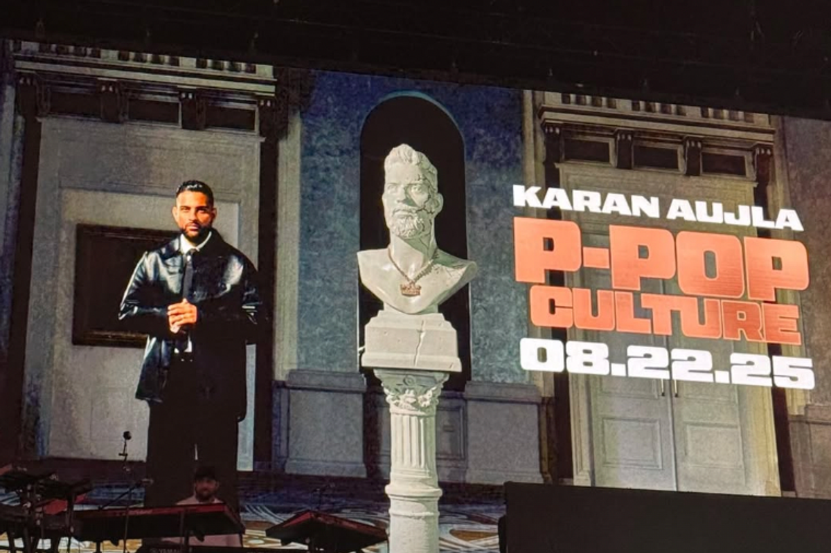 Karan Aujla Announces New Album 'P-Pop Culture' at Montreal Show