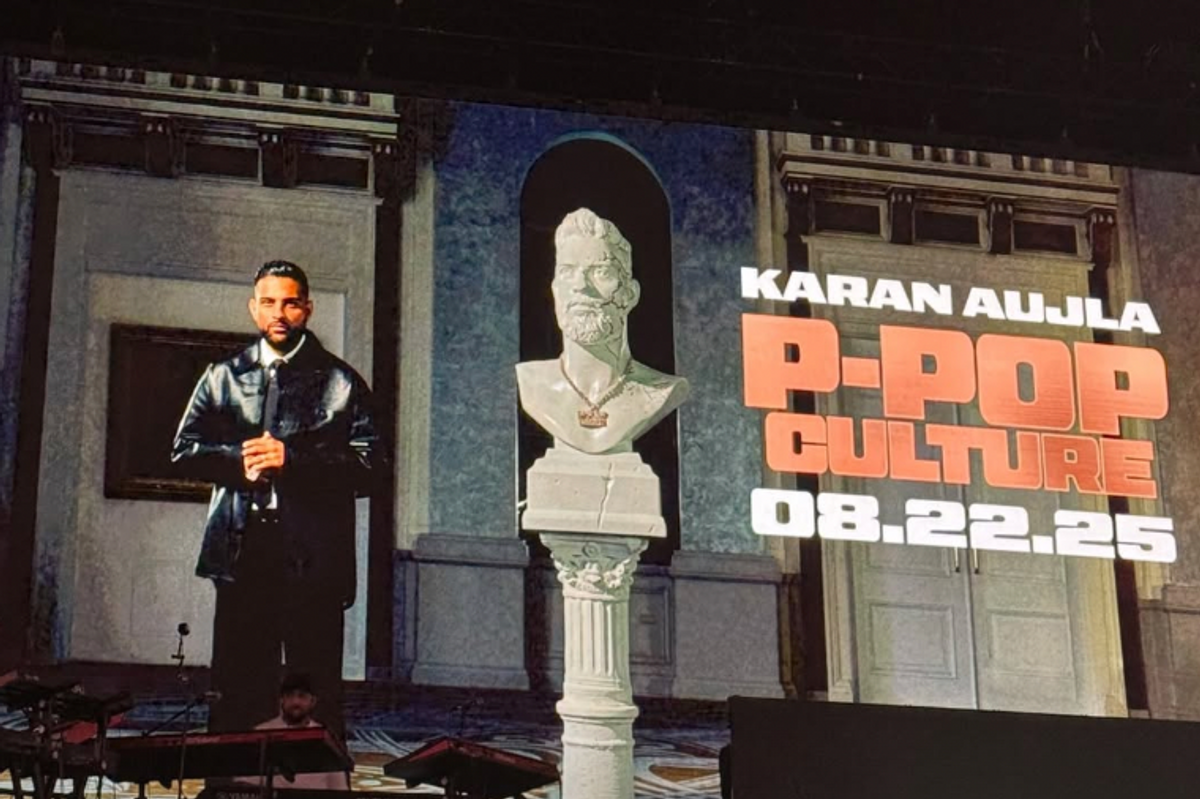 Karan Aujla Announces New Album 'P-Pop Culture' at Montreal Show
