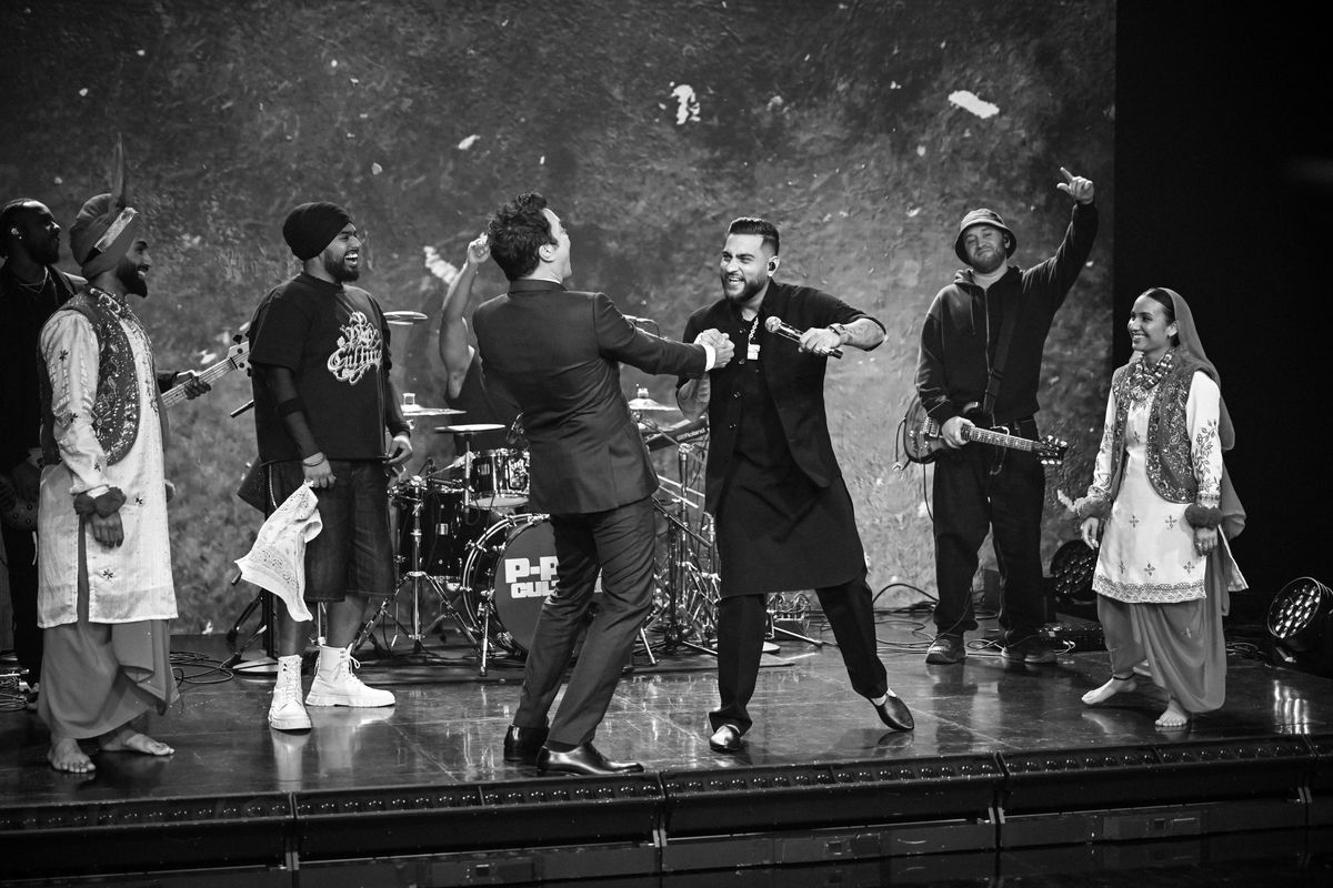 Karan Aujla Makes Historic Tonight Show Debut With Punjabi Hits