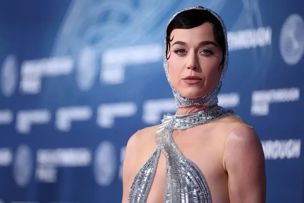 Katy Perry at The 11th Breakthrough Prize Ceremony held at Barker Hanger on April 5, 2025 in Santa Monica, California.