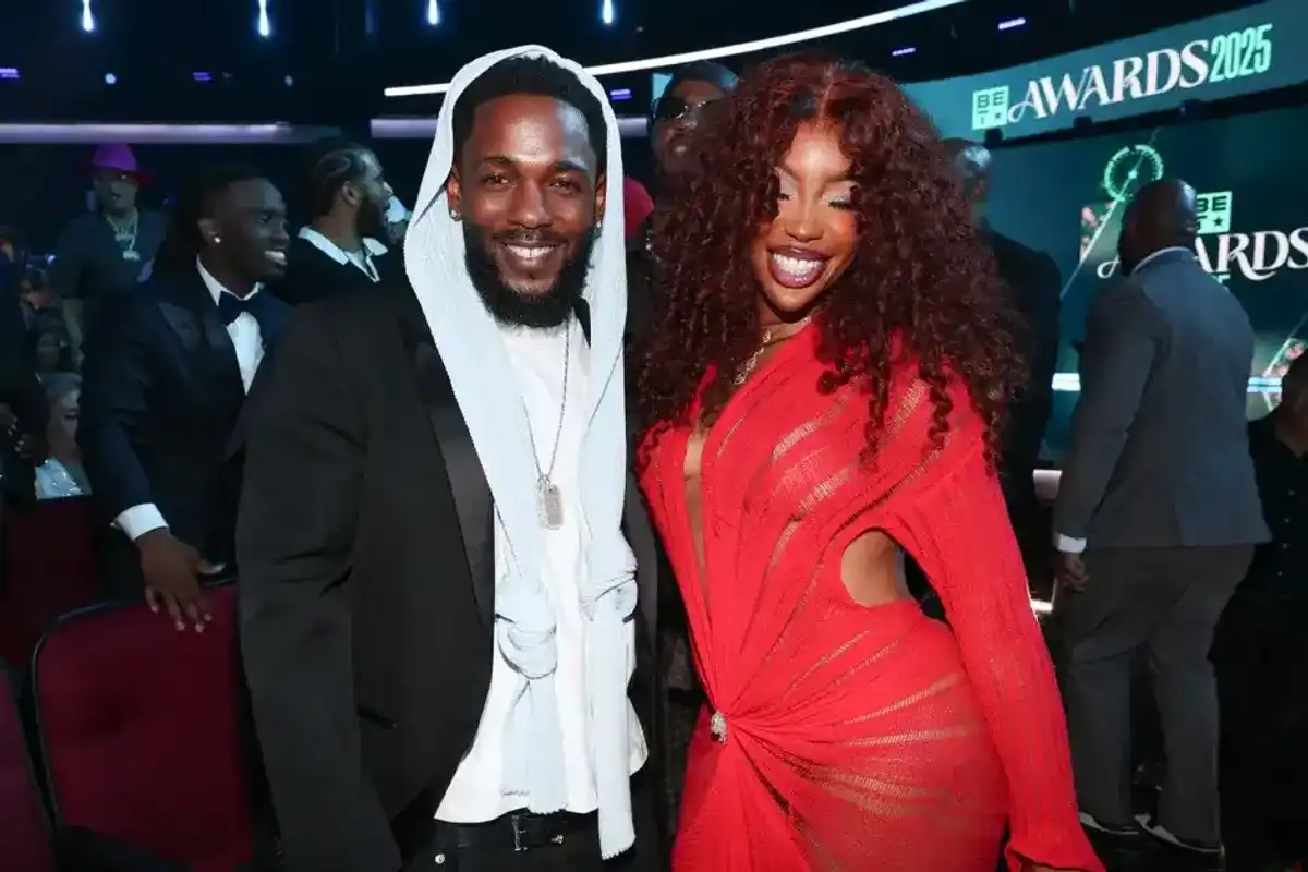 Kendrick Lamar and SZA at the BET Awards 2025 held at the Peacock Theater on June 09, 2025 in Los Angeles, California.Kendrick Lamar and SZA at the BET Awards 2025 held at the Peacock Theater on June 09, 2025 in Los Angeles, California.
