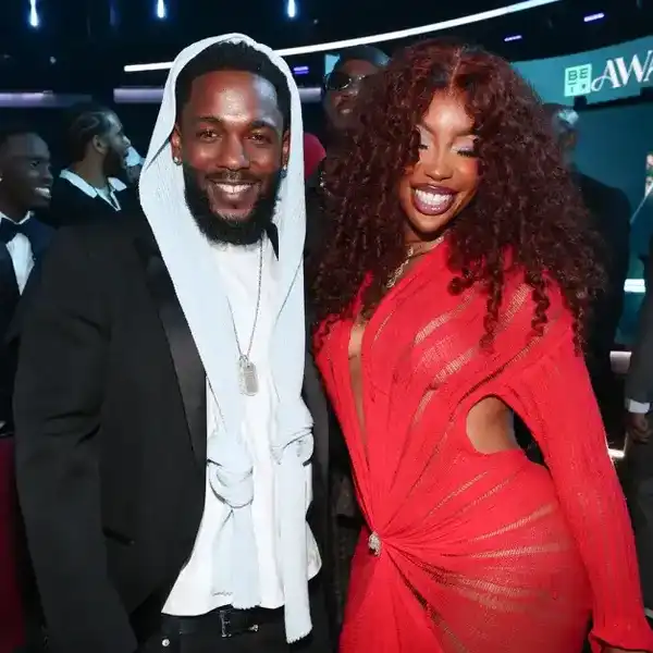 Kendrick Lamar and SZA at the BET Awards 2025 held at the Peacock Theater on June 09, 2025 in Los Angeles, California.Kendrick Lamar and SZA at the BET Awards 2025 held at the Peacock Theater on June 09, 2025 in Los Angeles, California.