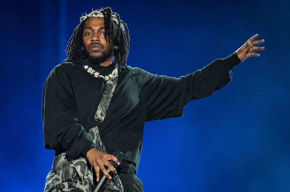 Kendrick Lamar performs onstage during day three of Rolling Loud Miami 2022 at Hard Rock Stadium on July 24, 2022, in Miami Gardens, Fla.