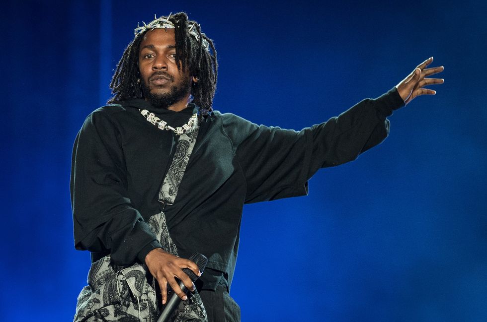 Kendrick Lamar performs onstage during day three of Rolling Loud Miami 2022 at Hard Rock Stadium on July 24, 2022, in Miami Gardens, Fla.