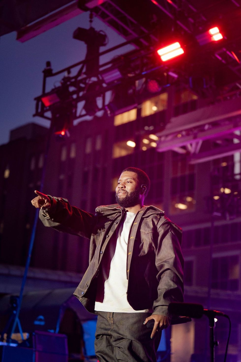 Khalid at Billboard Canada THE STAGE at NXNE on June 12, 2025 at Sankofa Square in Toronto.