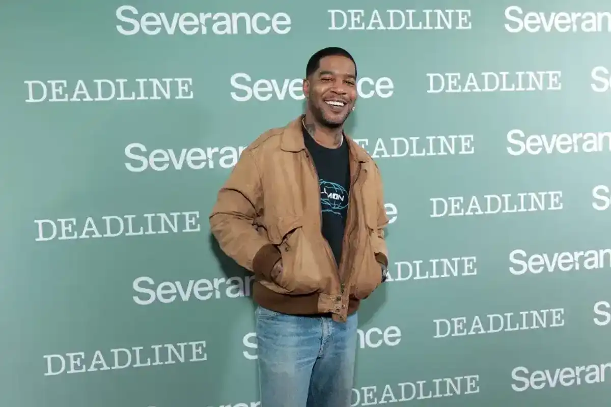 Kid Cudi attends the All-Guild special screening of Apple TV+'s "Severance" season 2 at DGA Theater Complex on March 22, 2025 in Los Angeles, California.