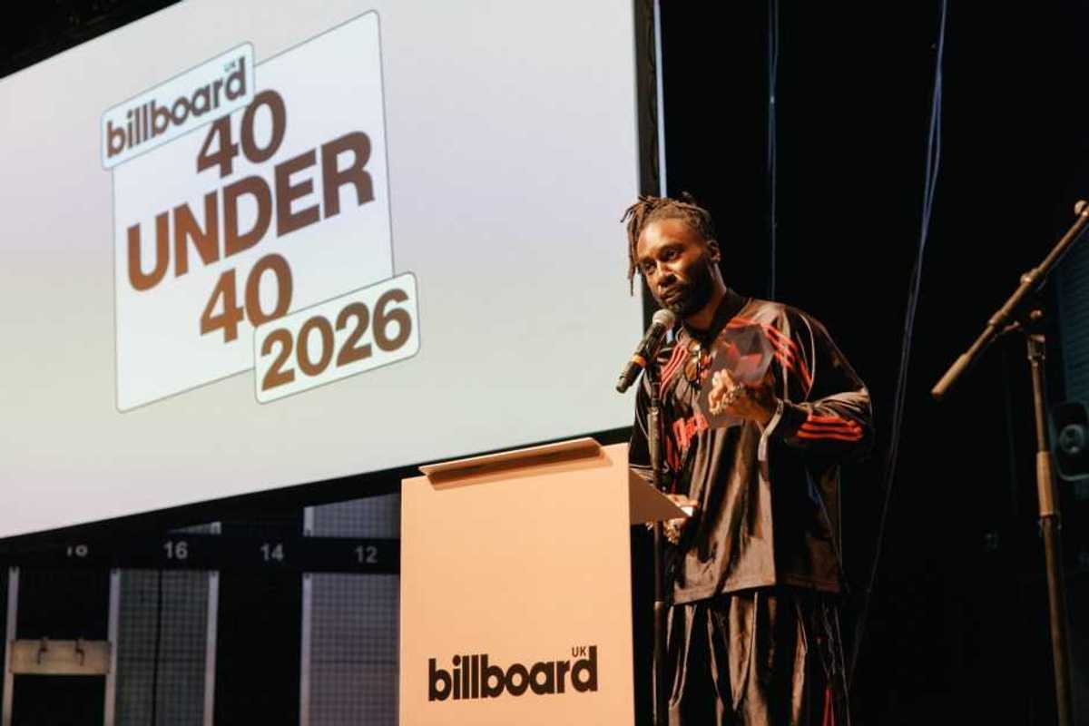Kojey Radical at Billboard's 40 Under 40 event