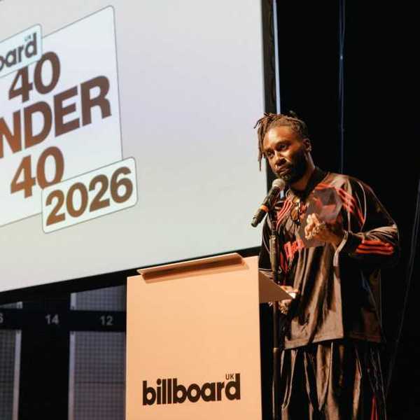 Kojey Radical at Billboard's 40 Under 40 event