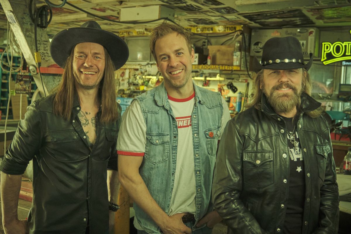 (l-r) Clayton Bellamy, Dan Davidson and Jason McCoy