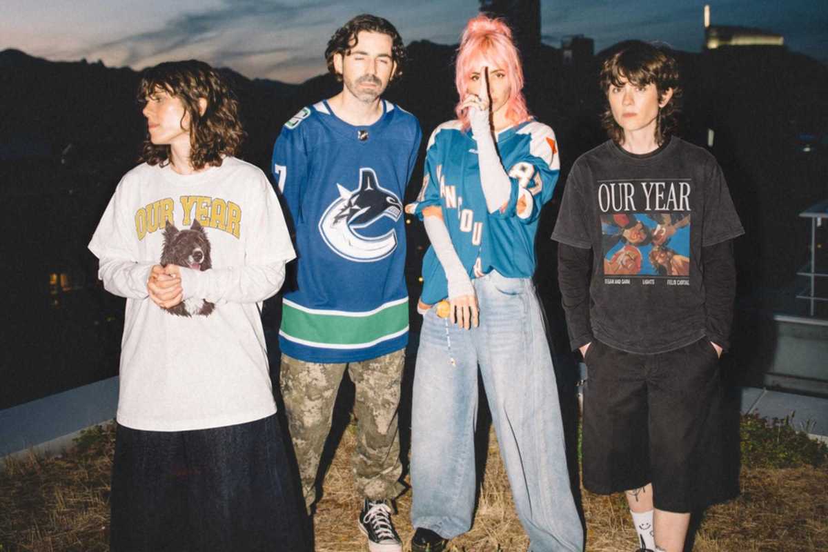 L-R: Tegan Quin, Felix Cartal, Lights, Sara Quin