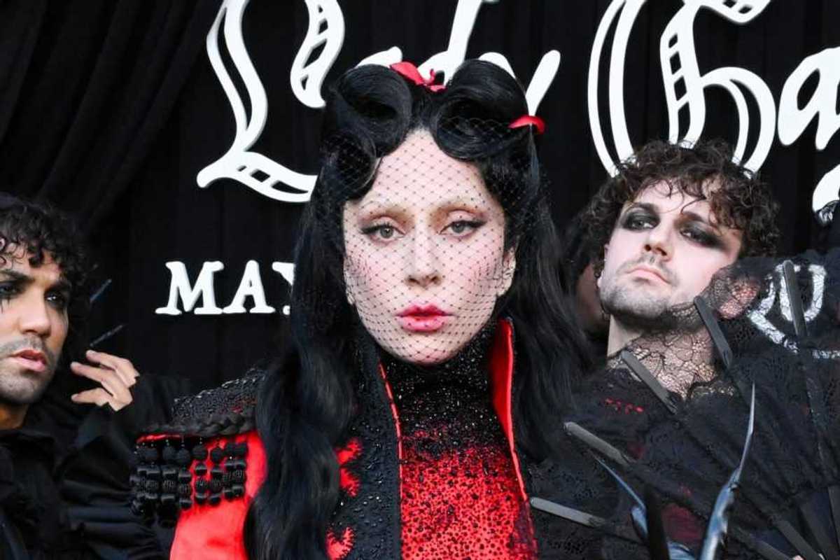 Lady Gaga at Apple Music Live: Lady Gaga's "MAYHEM Requiem" World Premiere held at AMC The Grove 14 on May 14, 2026 in Los Angeles, California.