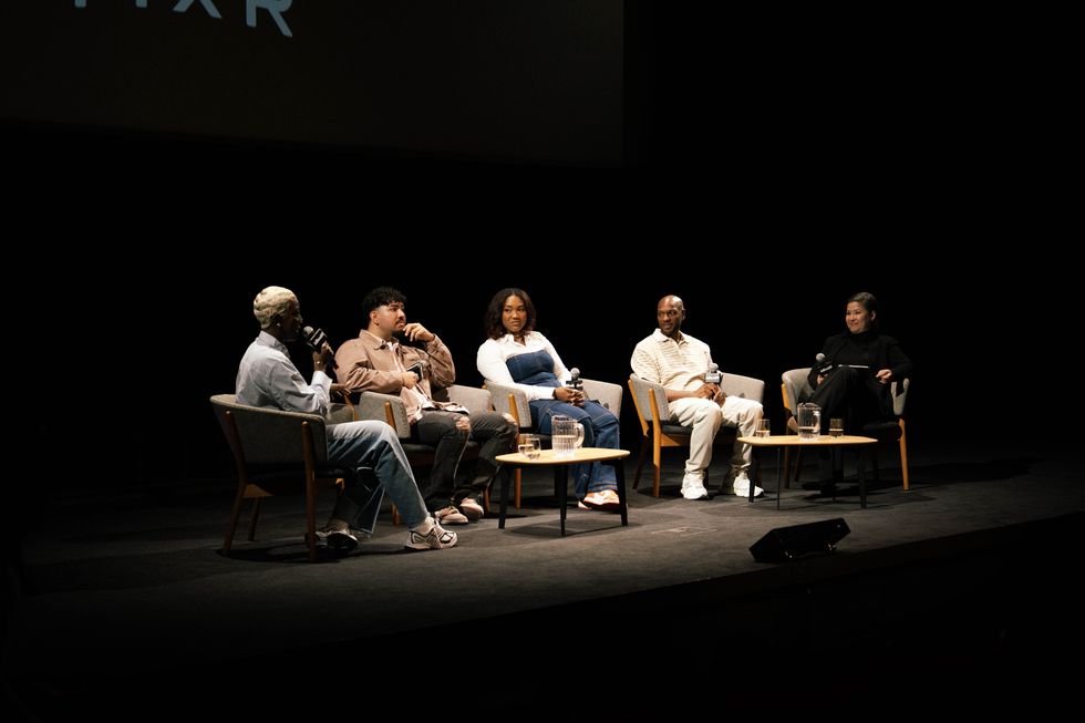 (Left to right) Mame Diagne, Relvyn Lopez, Jordan Holly and Courtney Stewart