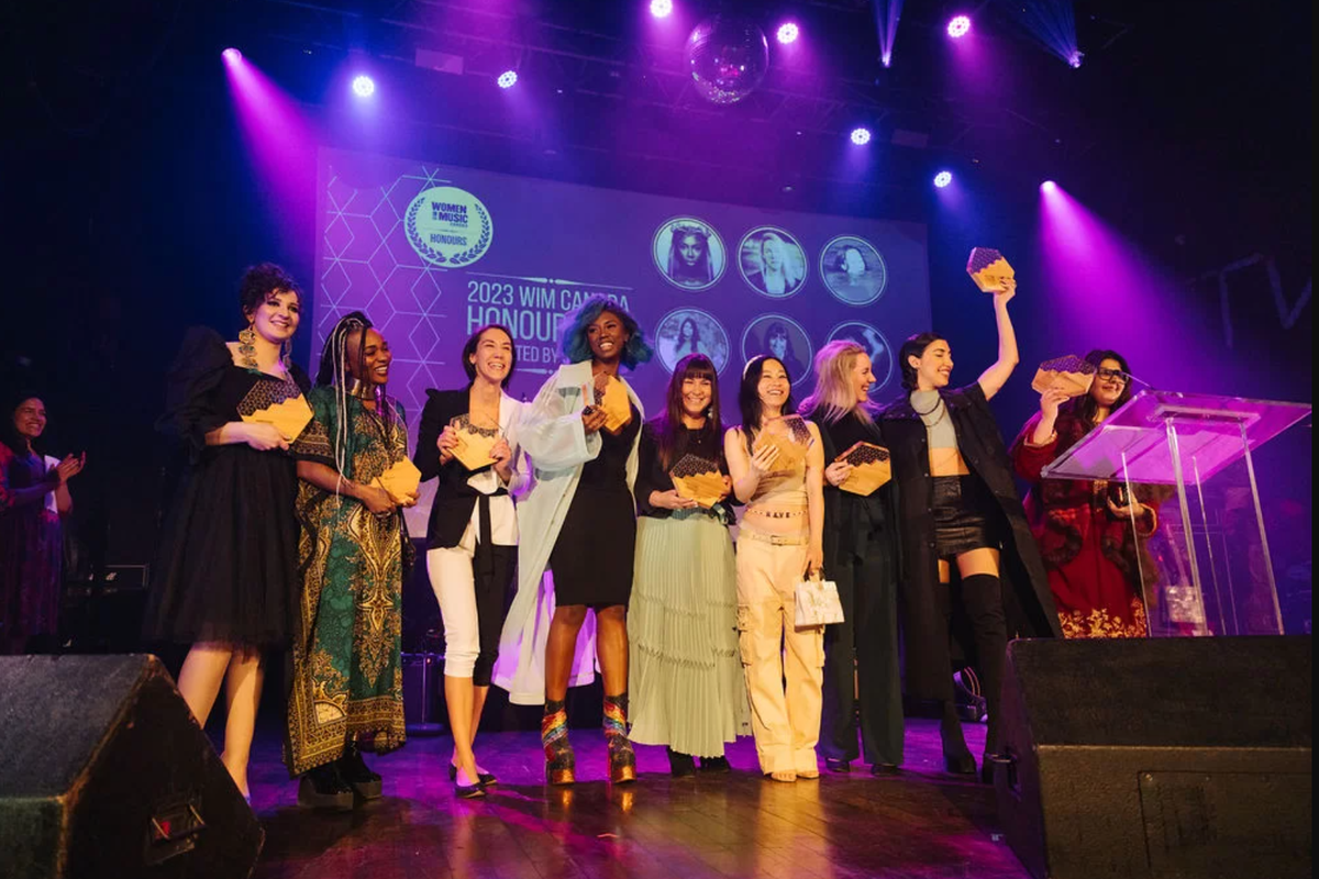 Les premiers prix Women in Music Canada Honors en 2023