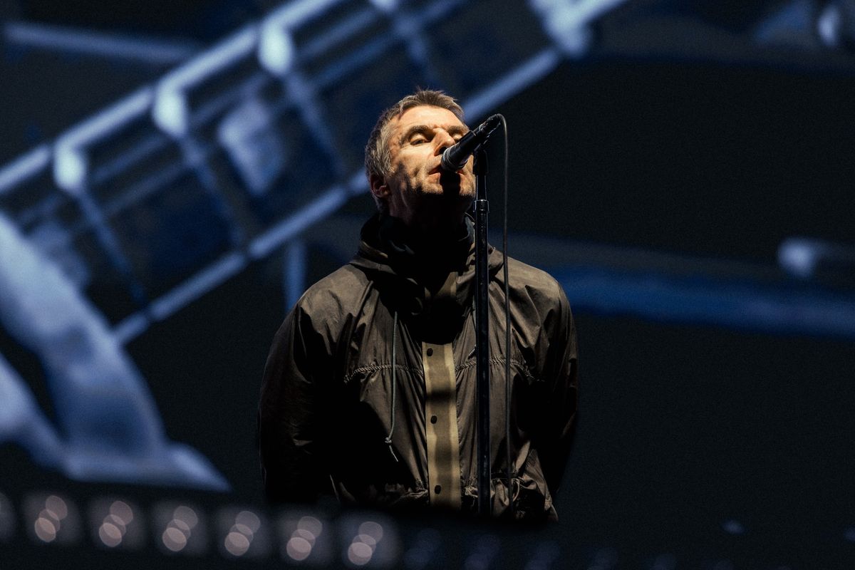 Liam Gallagher of Oasis at Rogers Stadium in Toronto, Ontario, Canada for night 1 of their Oasis Live '25 Tour on Sunday, August 24, 2025.