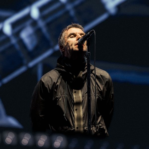 Liam Gallagher of Oasis at Rogers Stadium in Toronto, Ontario, Canada for night 1 of their Oasis Live '25 Tour on Sunday, August 24, 2025.