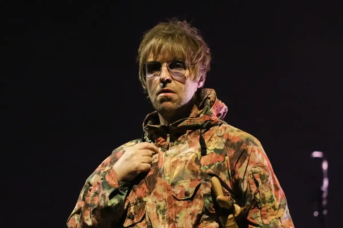 Liam Gallagher performs at Spark Arena on July 21, 2022 in Auckland, New Zealand.
