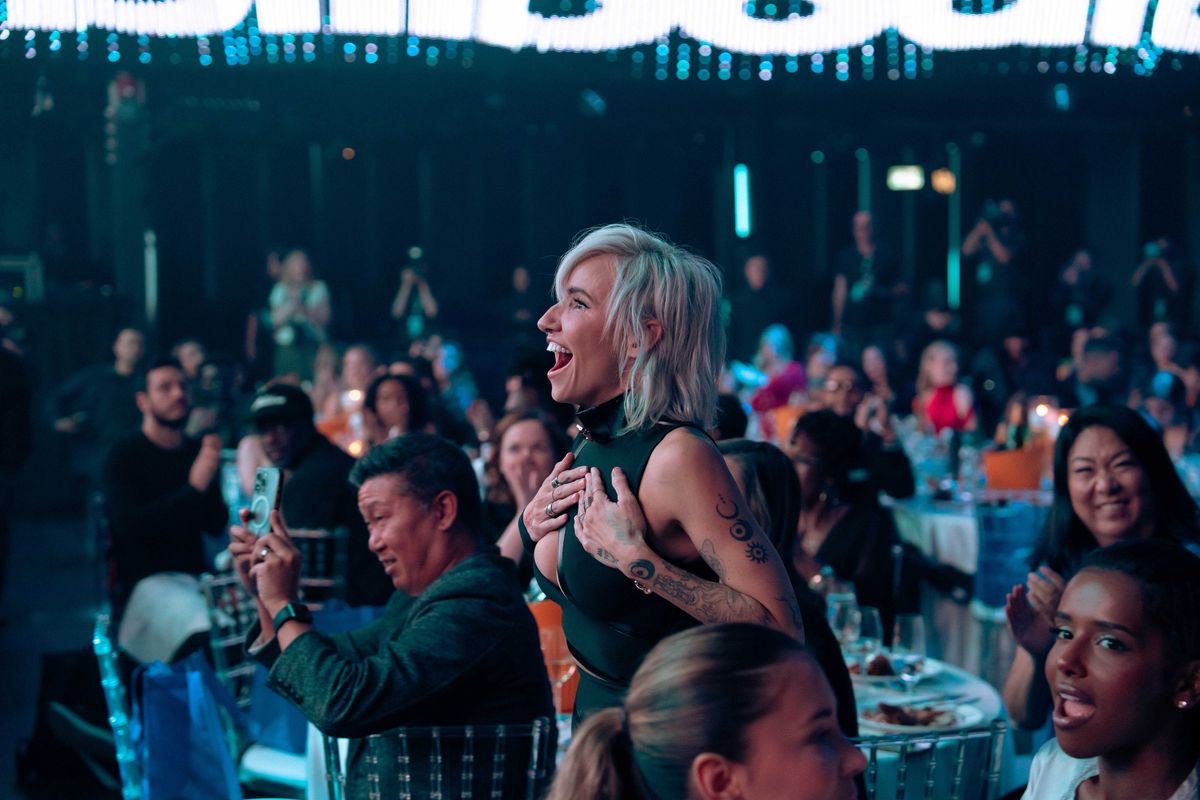 Lights at Billboard Canada Women in Music in Toronto on Oct. 1, 2025.
