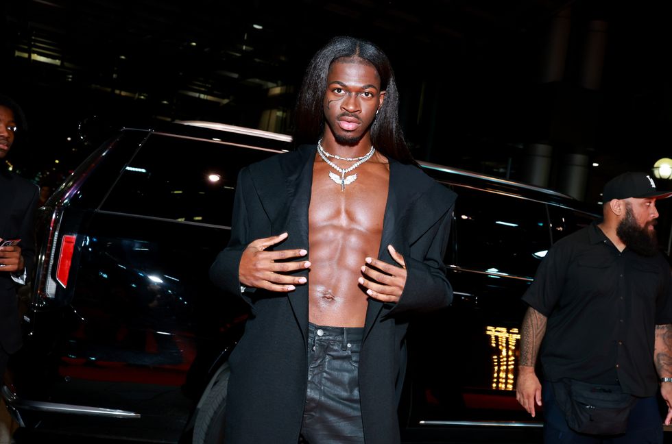 Lil Nas X attends the 'Lil Nas X: Long Live Montero' premiere during the 2023 Toronto International Film Festival at Roy Thomson Hall on Sept. 9, 2023 in Toronto, Ontario.