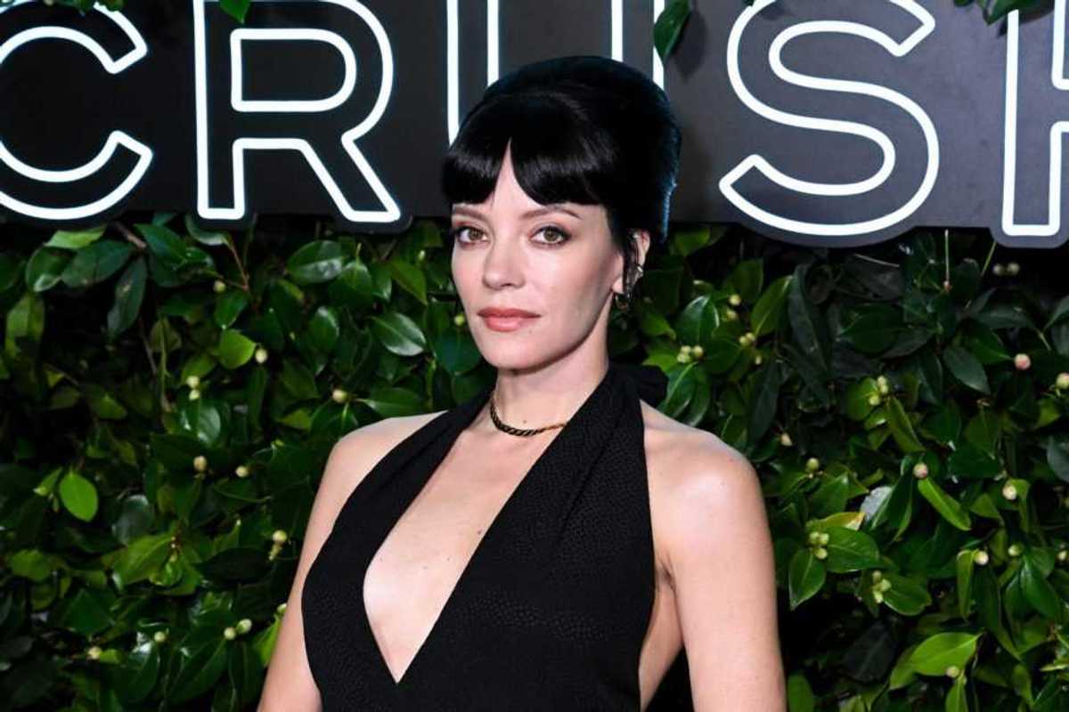 Lily Allen at the CHANEL Dinner to Celebrate Coco Crush held at Chateau Marmont on January 7, 2026 in Los Angeles, California.