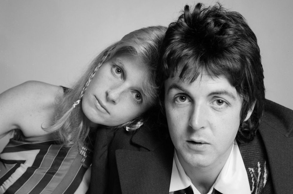 LINDA MCCARTNEY AND PAUL MCCARTNEY