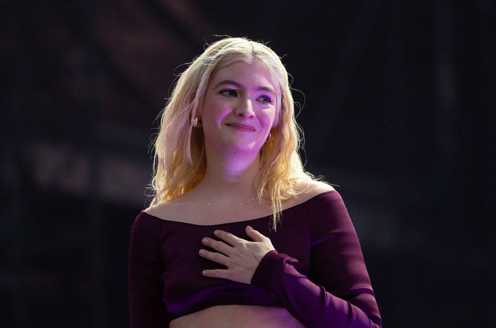 Lorde performs at Sziget Festival 2023 on Aug. 14, 2023 in Budapest, Hungary.