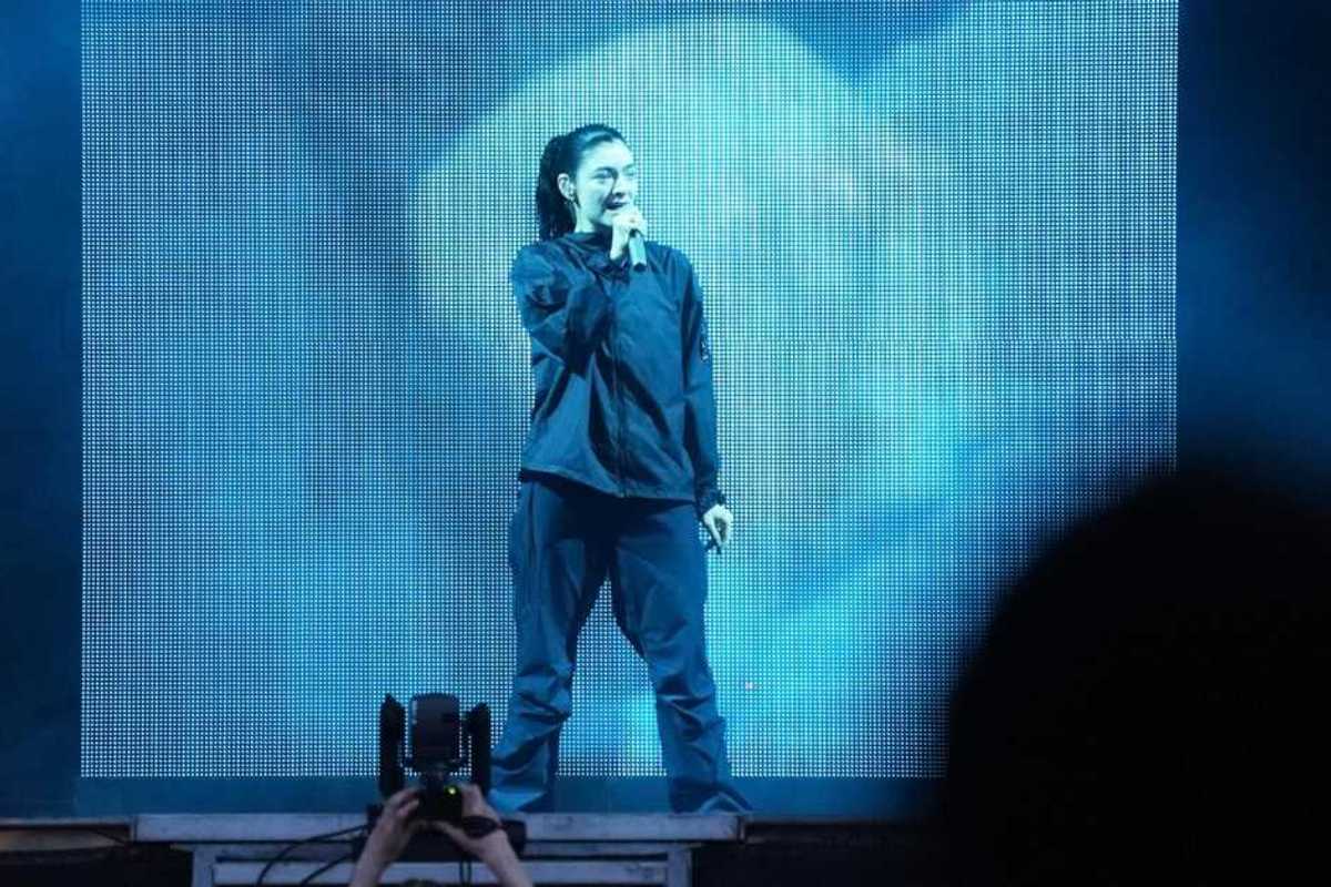 Lorde performs onstage at the 2026 Governors Ball Music Festival held at Flushing Meadows Corona Park on June 5, 2026 in New York, New York.