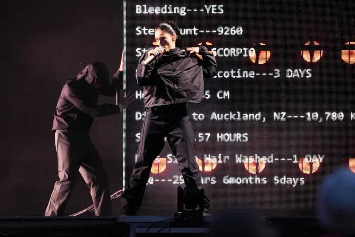 Lorde performs onstage at the 2026 Governors Ball Music Festival held at Flushing Meadows Corona Park on June 5, 2026 in New York, New York.