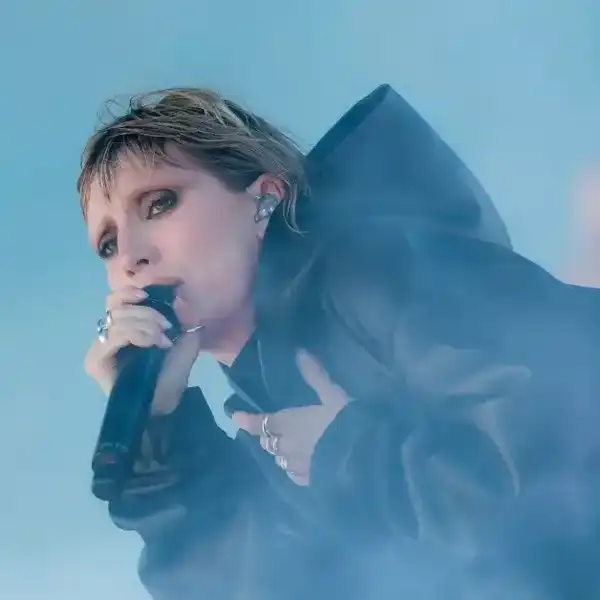 Lykke Li performs at the Outdoor Theatre during the 2026 Coachella Valley Music and Arts Festival at Empire Polo Club on April 10, 2026 in Indio, California.