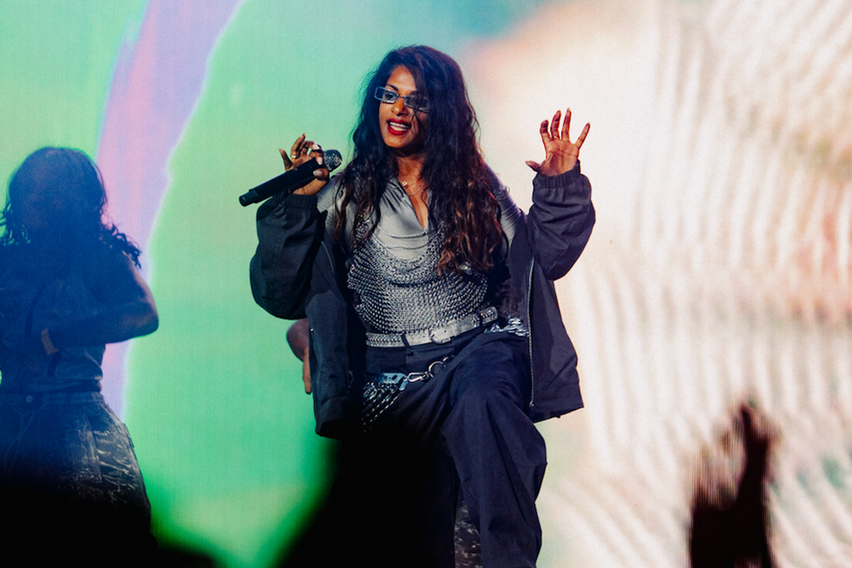 M.I.A at Palomosa Festival 2025 in Montreal.