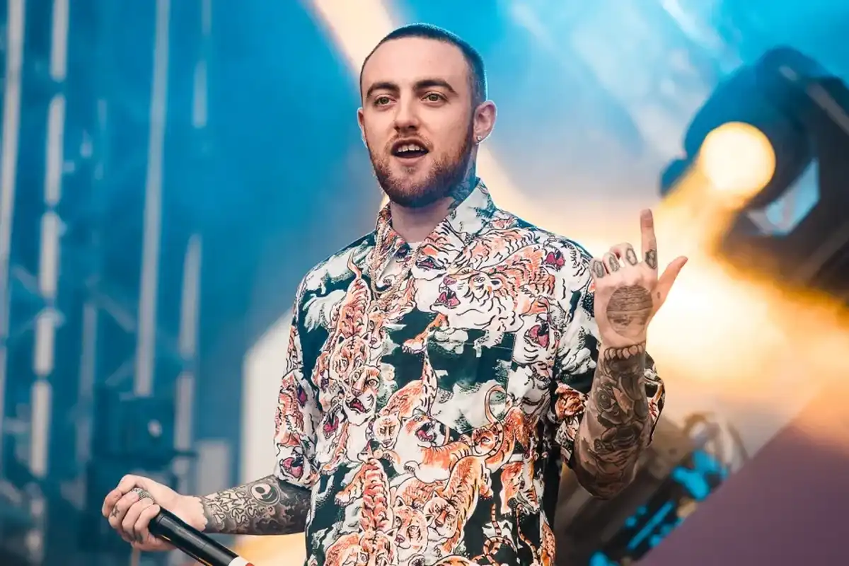 Mac Miller performs live on stage during the second day of Lollapalooza Brazil Festival at Interlagos Racetrack on March 24, 2018 in Sao Paulo, Brazil.