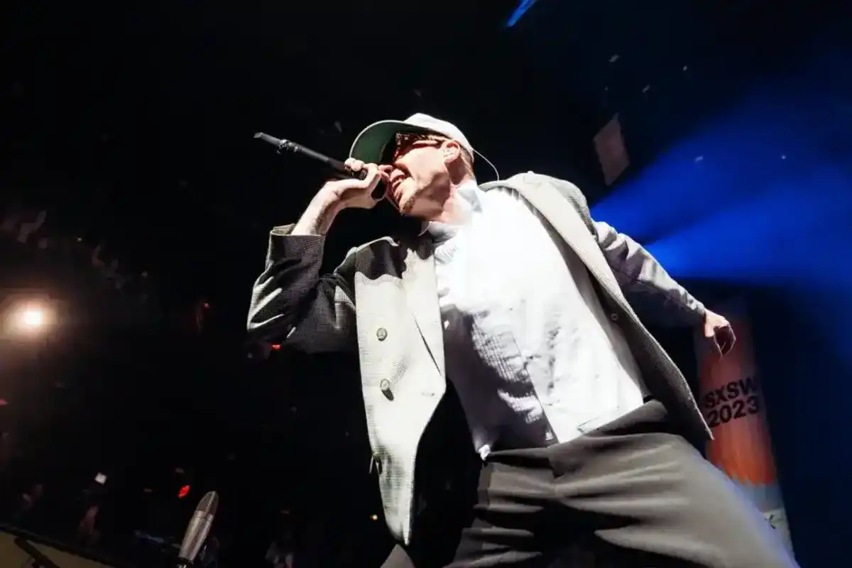 Macklemore at Rolling Stone Future of Music held at ACL Live at the Moody Theater on March 17, 2023, in Austin, Texas.