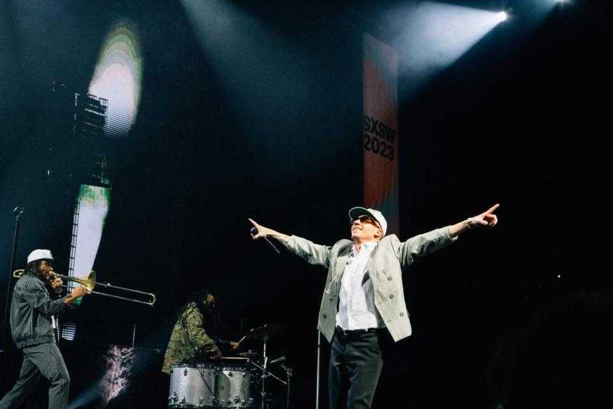 Macklemore performs at Rolling Stone Future of Music held at ACL Live at the Moody Theater on March 17, 2023 in Austin, Texas.