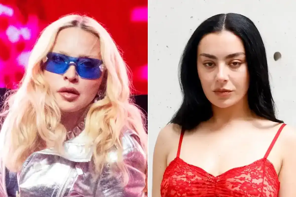 Madonna and Charli xcx